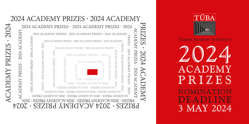 Nominations for 2024 TÜBA Academy Prizes Has Started